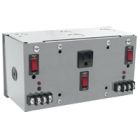 Functional Devices PSH75A75AB10 Enclosed Dual 75VA Multi-tap 24Vac UL Class II Power Supply 10A Main Breaker