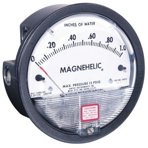 Dwyer Instruments SERIES 2000 MAGNEHELIC® 2002D Differential Pressure Gage